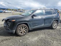 Salvage cars for sale at Eugene, OR auction: 2018 Jeep Cherokee Latitude Plus