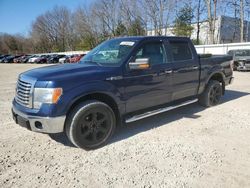 Salvage cars for sale from Copart North Billerica, MA: 2010 Ford F150 Supercrew