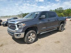 Toyota Tundra salvage cars for sale: 2018 Toyota Tundra Crewmax SR5