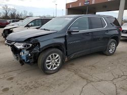 Salvage cars for sale from Copart Fort Wayne, IN: 2021 Chevrolet Traverse LT