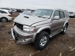 Toyota salvage cars for sale: 2002 Toyota 4runner SR5