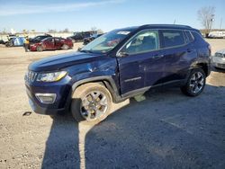 Salvage cars for sale from Copart Kansas City, KS: 2021 Jeep Compass Limited