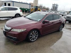 Acura TLX salvage cars for sale: 2015 Acura TLX Tech