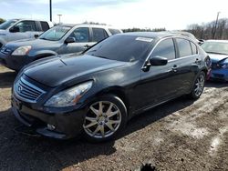 Carros salvage para piezas a la venta en subasta: 2010 Infiniti G37