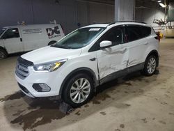 Salvage cars for sale from Copart Moncton, NB: 2019 Ford Escape SEL