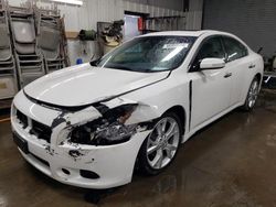 Salvage cars for sale at Elgin, IL auction: 2012 Nissan Maxima S
