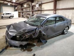 Salvage cars for sale at Eldridge, IA auction: 2013 Volkswagen Passat SEL