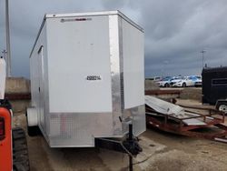 Salvage cars for sale from Copart Gaston, SC: 2023 Other 2023 Giddy Up 7X16 Enclosed Trailer