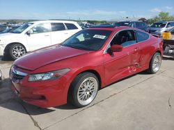 Salvage cars for sale at Grand Prairie, TX auction: 2011 Honda Accord EXL