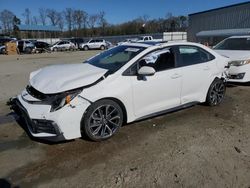 Salvage cars for sale at Spartanburg, SC auction: 2020 Toyota Corolla SE