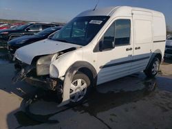 Salvage trucks for sale at Grand Prairie, TX auction: 2013 Ford Transit Connect XL