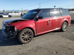 Salvage cars for sale at Colton, CA auction: 2016 Ford Flex Limited