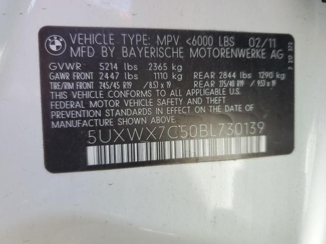 2011 BMW X3 XDRIVE35I