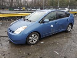 Vehiculos salvage en venta de Copart Waldorf, MD: 2004 Toyota Prius