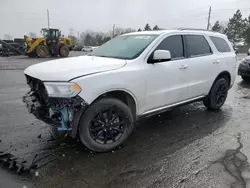 Dodge Durango Vehiculos salvage en venta: 2019 Dodge Durango SXT