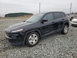 Salvage cars for sale from Copart Tifton, GA: 2015 Jeep Cherokee Sport