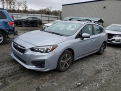Salvage cars for sale at Spartanburg, SC auction: 2019 Subaru Impreza Premium