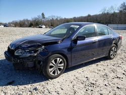 Salvage cars for sale from Copart West Warren, MA: 2014 Honda Accord LX