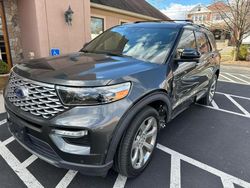 Ford salvage cars for sale: 2020 Ford Explorer Platinum