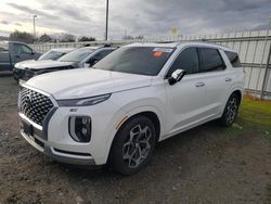 Salvage cars for sale from Copart Sacramento, CA: 2021 Hyundai Palisade Calligraphy