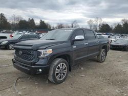 Salvage cars for sale from Copart Madisonville, TN: 2019 Toyota Tundra Crewmax 1794