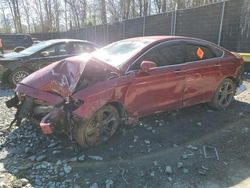 Salvage cars for sale from Copart Waldorf, MD: 2017 Ford Fusion Sport