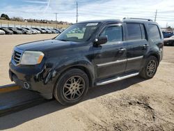 Salvage cars for sale at Colorado Springs, CO auction: 2013 Honda Pilot Touring