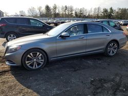 Mercedes-Benz s 550 4matic salvage cars for sale: 2015 Mercedes-Benz S 550 4matic