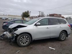 Salvage cars for sale from Copart New Britain, CT: 2016 Nissan Pathfinder S