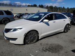 Salvage cars for sale at Exeter, RI auction: 2016 Lincoln MKZ