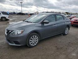 Salvage cars for sale at Indianapolis, IN auction: 2017 Nissan Sentra S