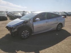 Salvage cars for sale at Adelanto, CA auction: 2021 Toyota Prius Prime LE