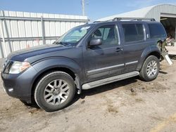 Salvage cars for sale from Copart Wichita, KS: 2012 Nissan Pathfinder S