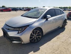 Salvage cars for sale at San Antonio, TX auction: 2021 Toyota Corolla SE