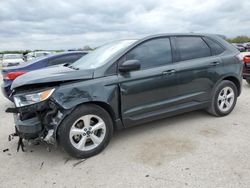 Salvage cars for sale at San Antonio, TX auction: 2015 Ford Edge SE