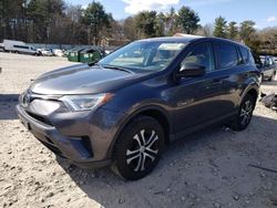 Vehiculos salvage en venta de Copart Mendon, MA: 2018 Toyota Rav4 LE