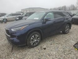 Salvage cars for sale at Wayland, MI auction: 2022 Toyota Highlander XLE