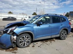 Salvage cars for sale at Littleton, CO auction: 2023 Subaru Forester Limited