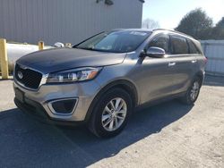 Salvage cars for sale from Copart Mendon, MA: 2017 KIA Sorento LX