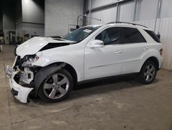 Salvage cars for sale from Copart Ham Lake, MN: 2011 Mercedes-Benz ML 350 4matic