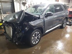 Salvage cars for sale from Copart Elgin, IL: 2022 Hyundai Palisade SEL