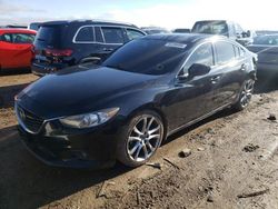 Salvage cars for sale at Elgin, IL auction: 2015 Mazda 6 Grand Touring