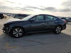 Salvage cars for sale at Grand Prairie, TX auction: 2022 Nissan Altima SV