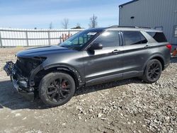 Salvage cars for sale at Appleton, WI auction: 2020 Ford Explorer XLT