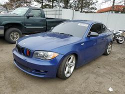 BMW 1 Series salvage cars for sale: 2009 BMW 128 I