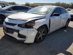Salvage cars for sale at Las Vegas, NV auction: 2016 Chevrolet Malibu LS