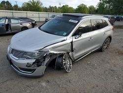 Salvage cars for sale from Copart Shreveport, LA: 2018 Lincoln MKX Reserve