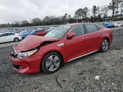 Salvage cars for sale at Byron, GA auction: 2017 KIA Optima Hybrid