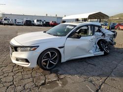 Salvage cars for sale at Colton, CA auction: 2019 Honda Accord Sport