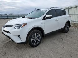 Toyota Rav4 salvage cars for sale: 2017 Toyota Rav4 HV LE